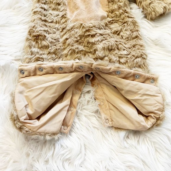 NEW Pottery Barn Kids BABY DOG HALLOWEEN COSTUME 0-6 3 MONTHS *brown puppy - Picture 9 of 15